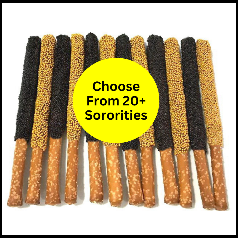 Fraternity Chocolate Covered Pretzel Rods