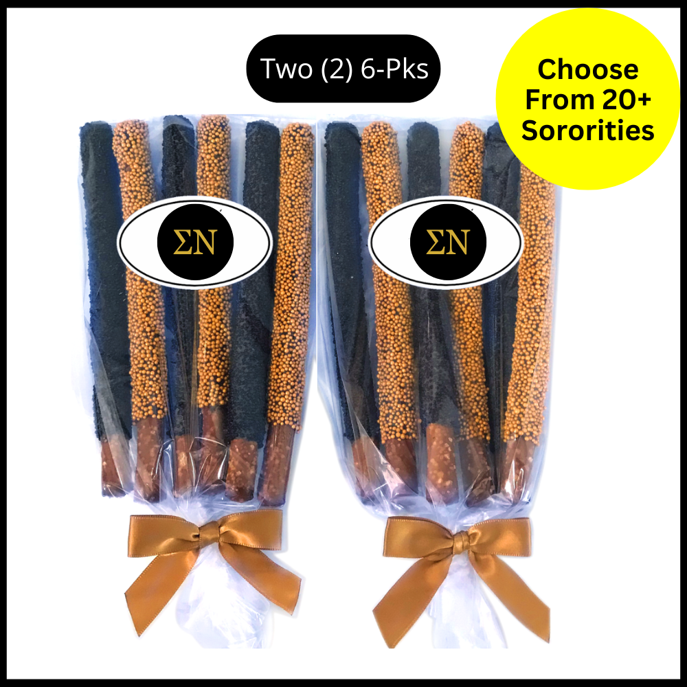 Fraternity Chocolate Covered Pretzel Rods