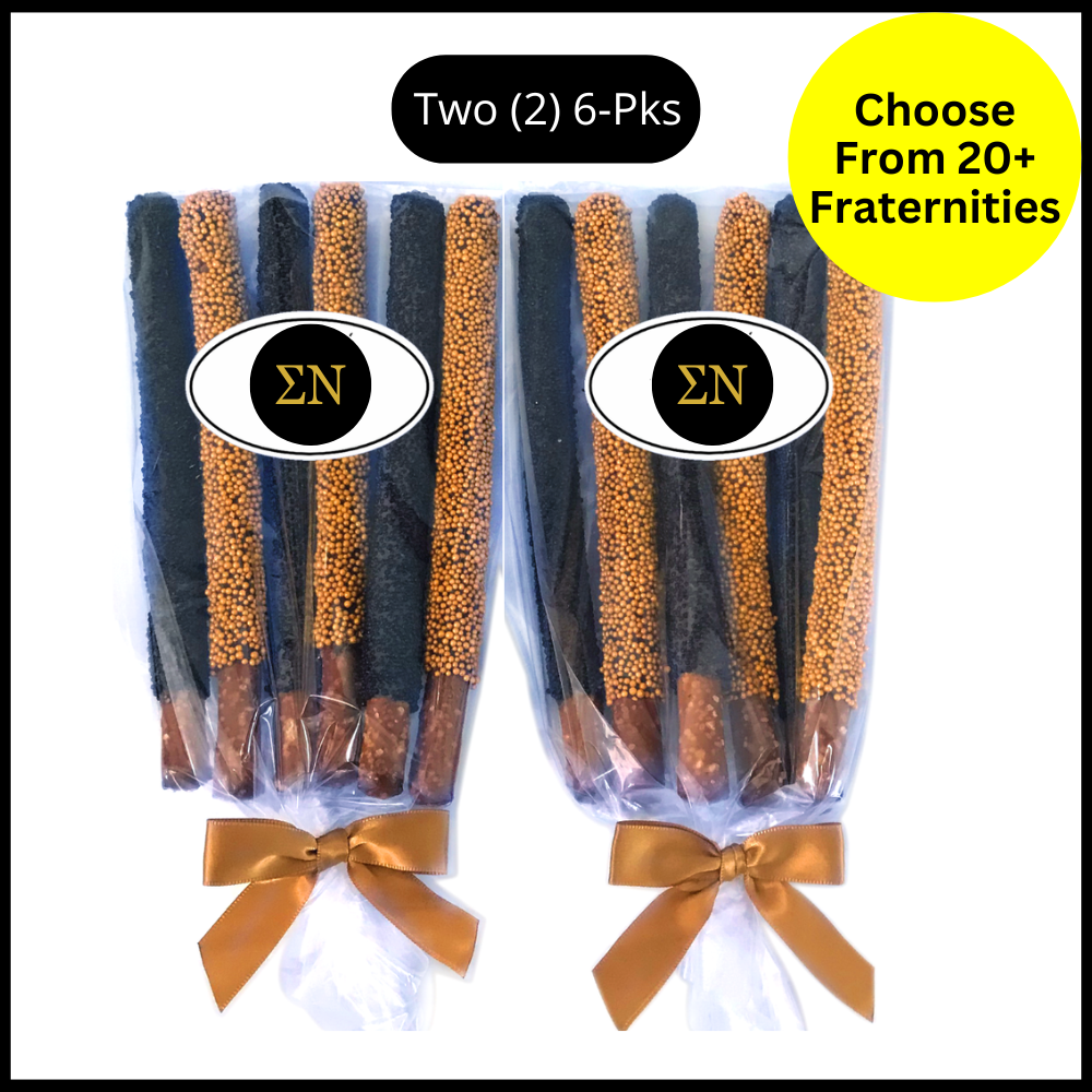 Fraternity Chocolate Covered Pretzel Rods