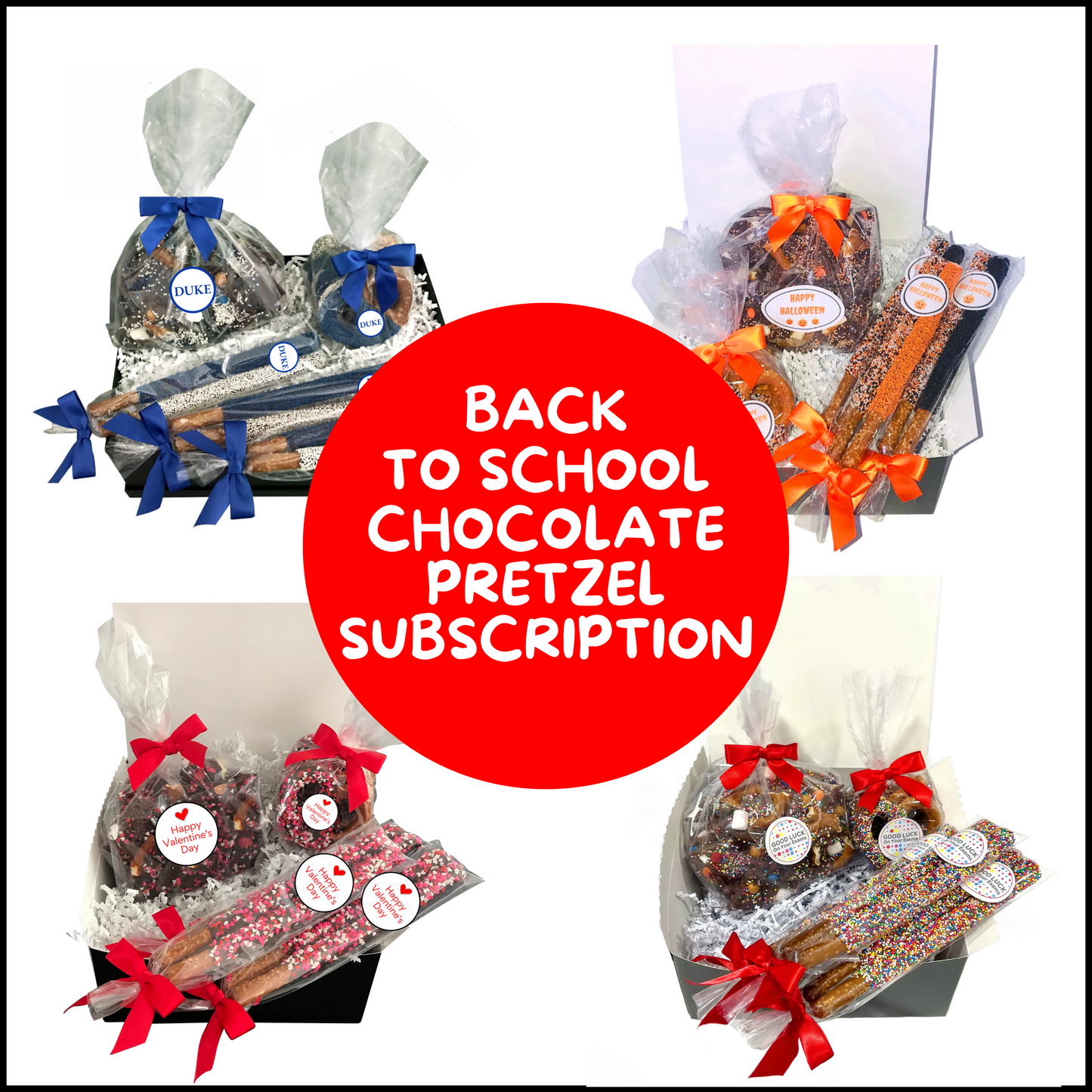 Back To School Chocolate Pretzel Subscription