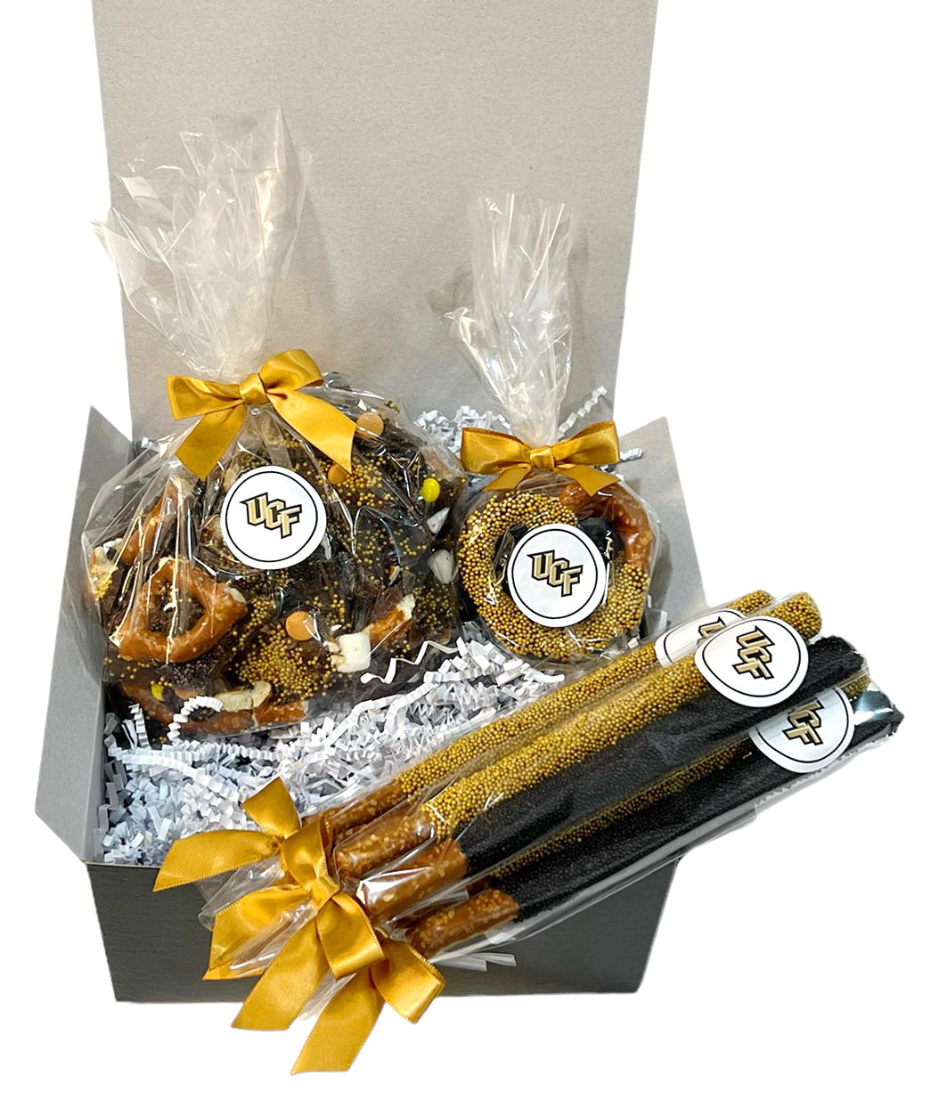 College / Graduation Chocolate Pretzel Gift Box