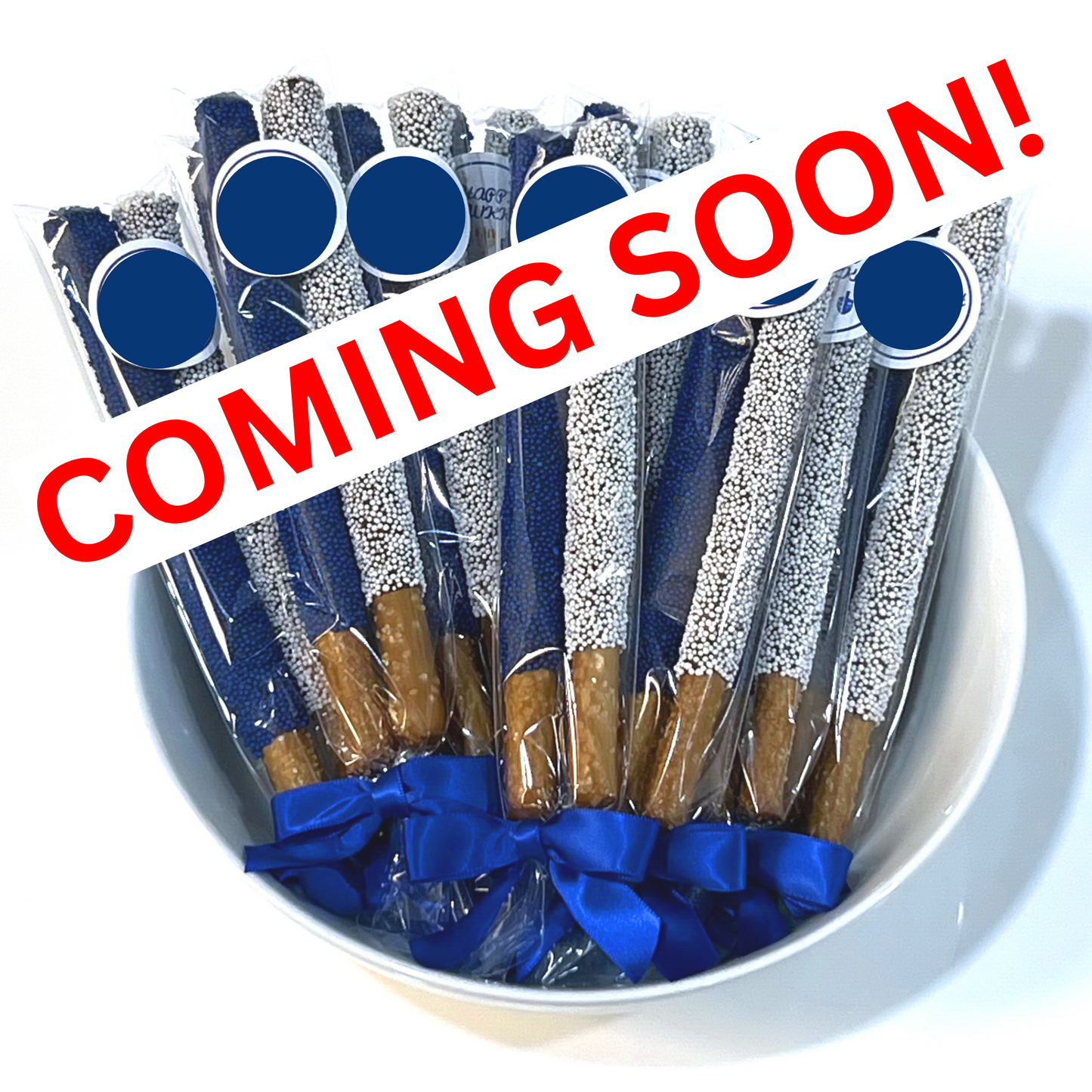 Jewish Chocolate Pretzel Rods — Choose Your Jewish Saying