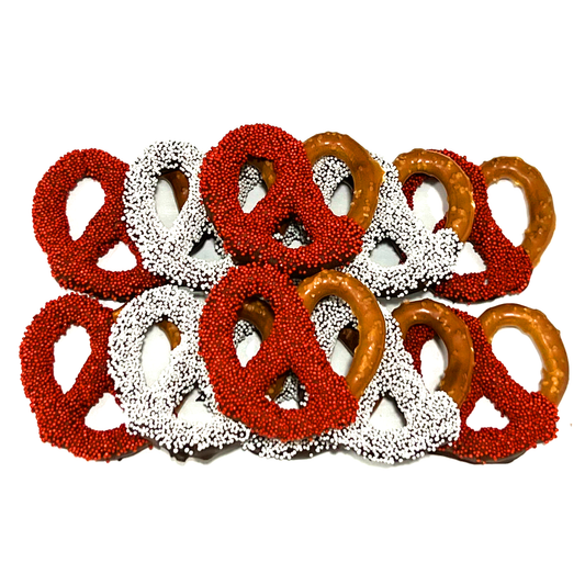 Cornell University Chocolate Covered Jumbo Pretzels