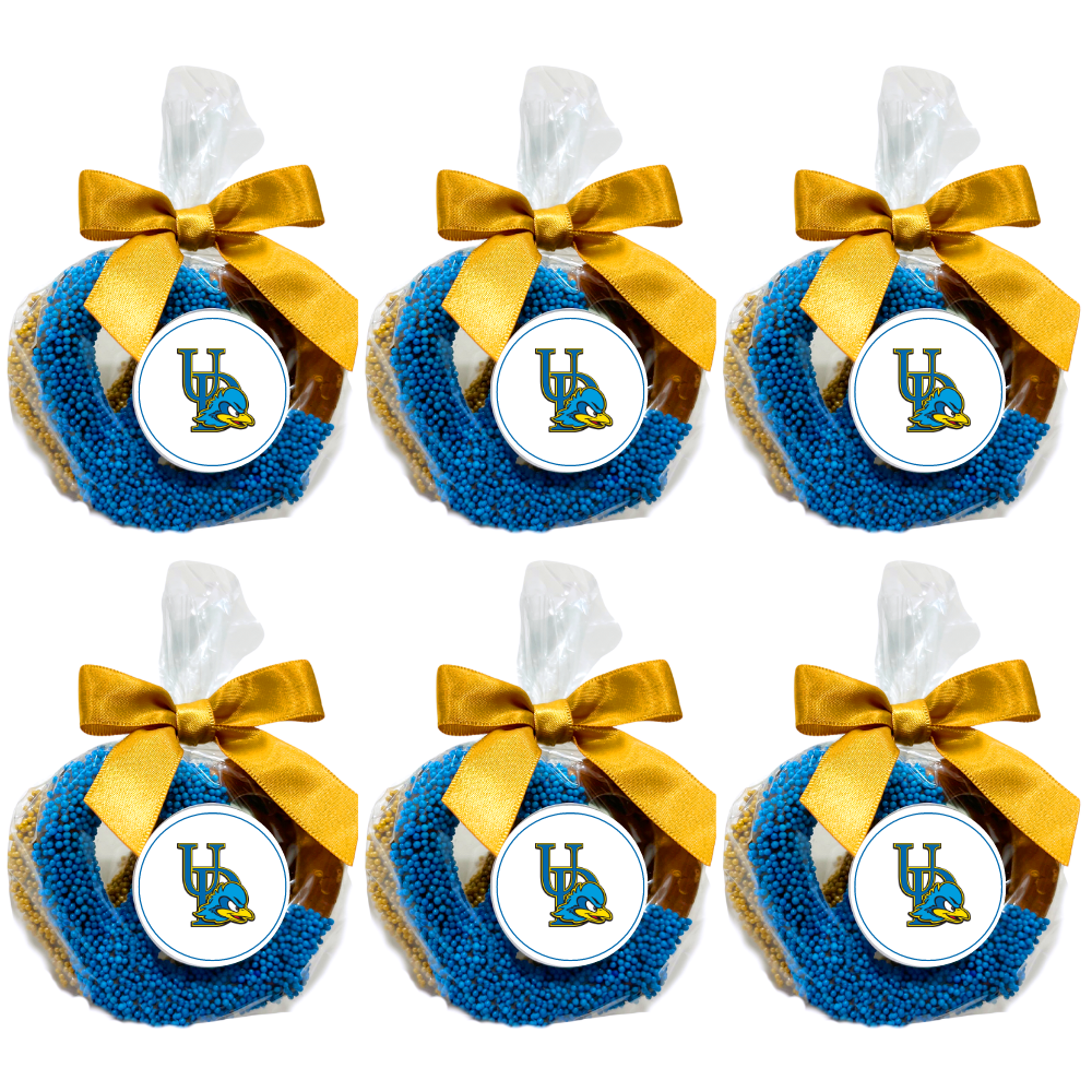 University of Delaware Chocolate Covered Jumbo Pretzels