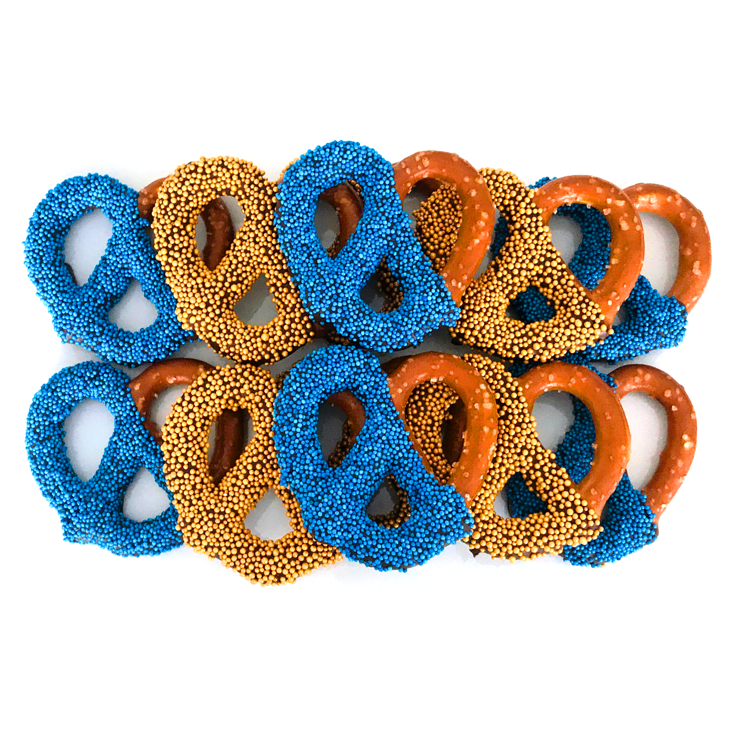 University of Delaware Chocolate Covered Jumbo Pretzels