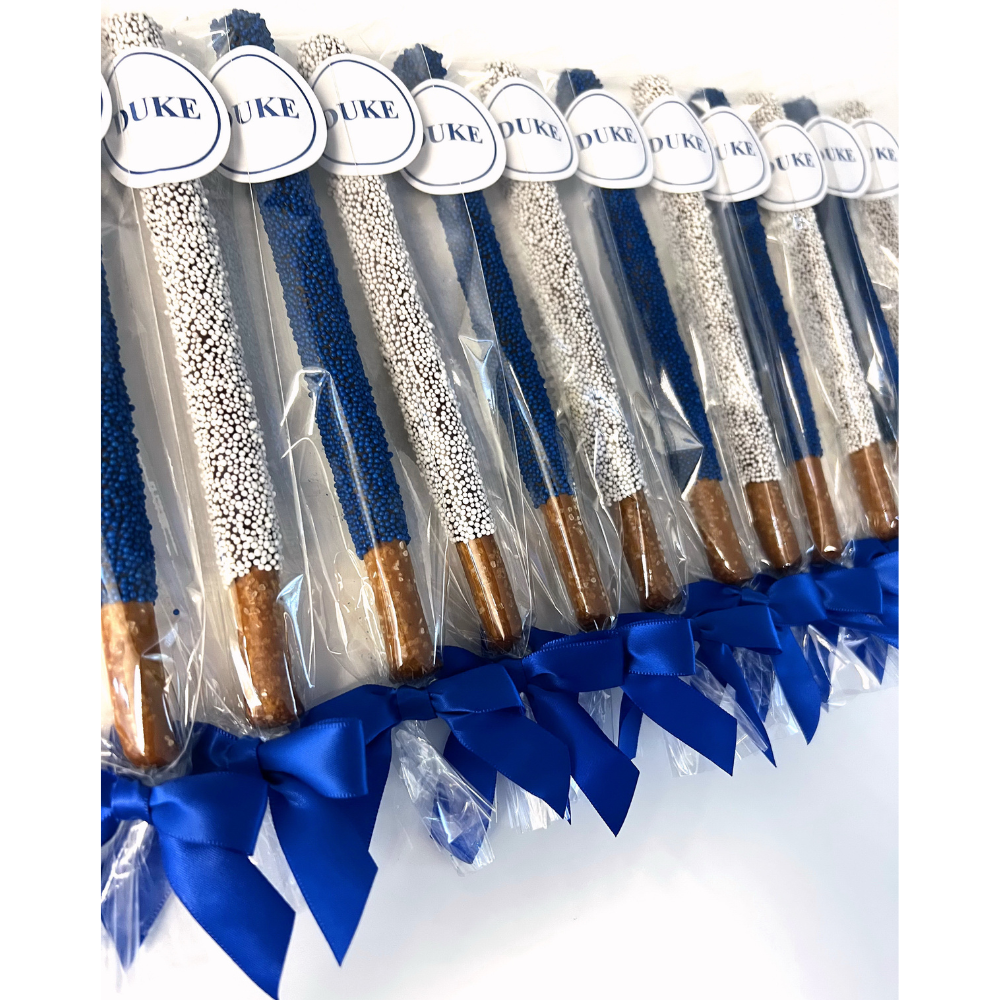 Duke University Chocolate Covered Pretzel Rods
