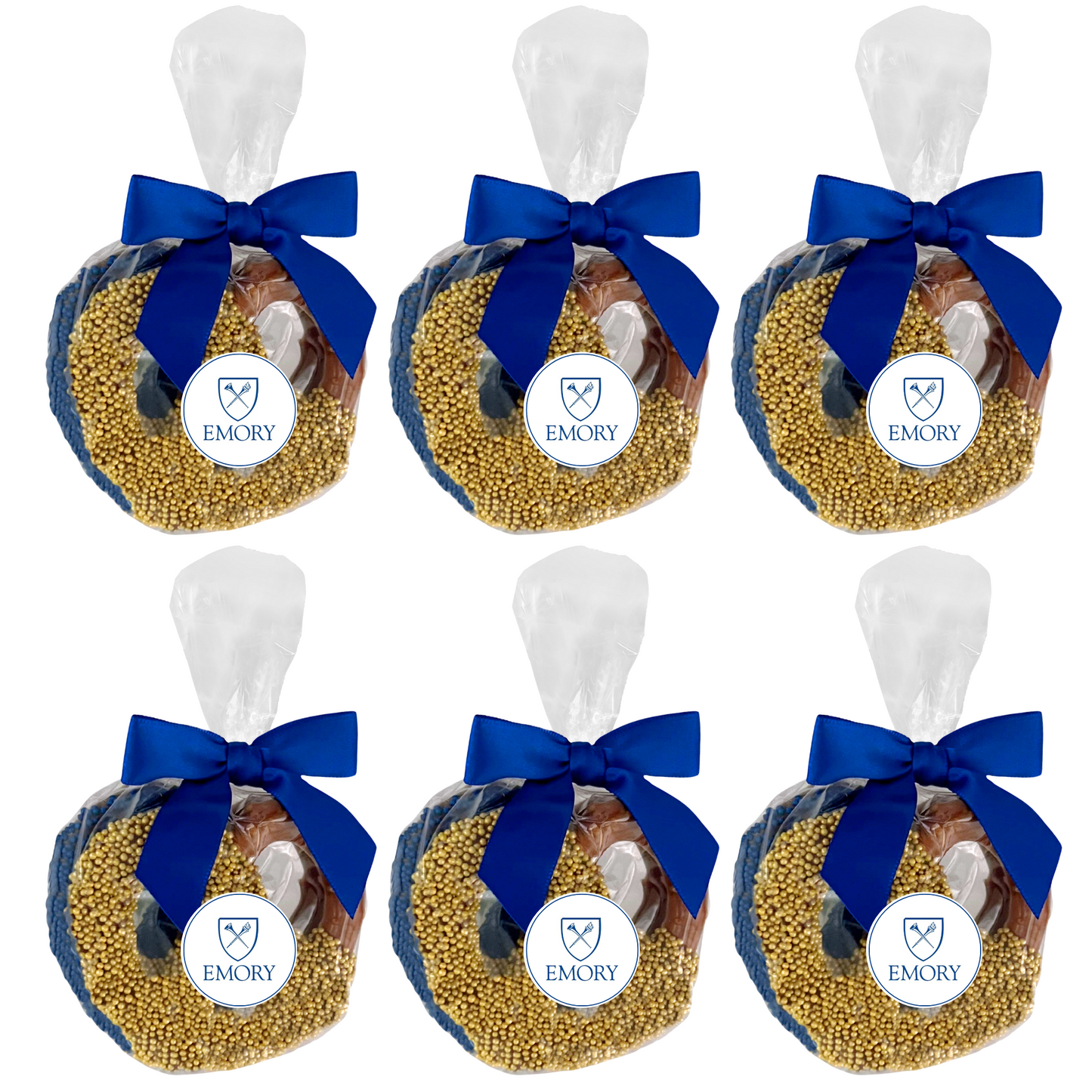 Emory University Chocolate Covered Jumbo Pretzels