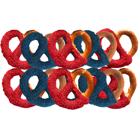 Florida Atlantic University Chocolate Covered Jumbo Pretzels