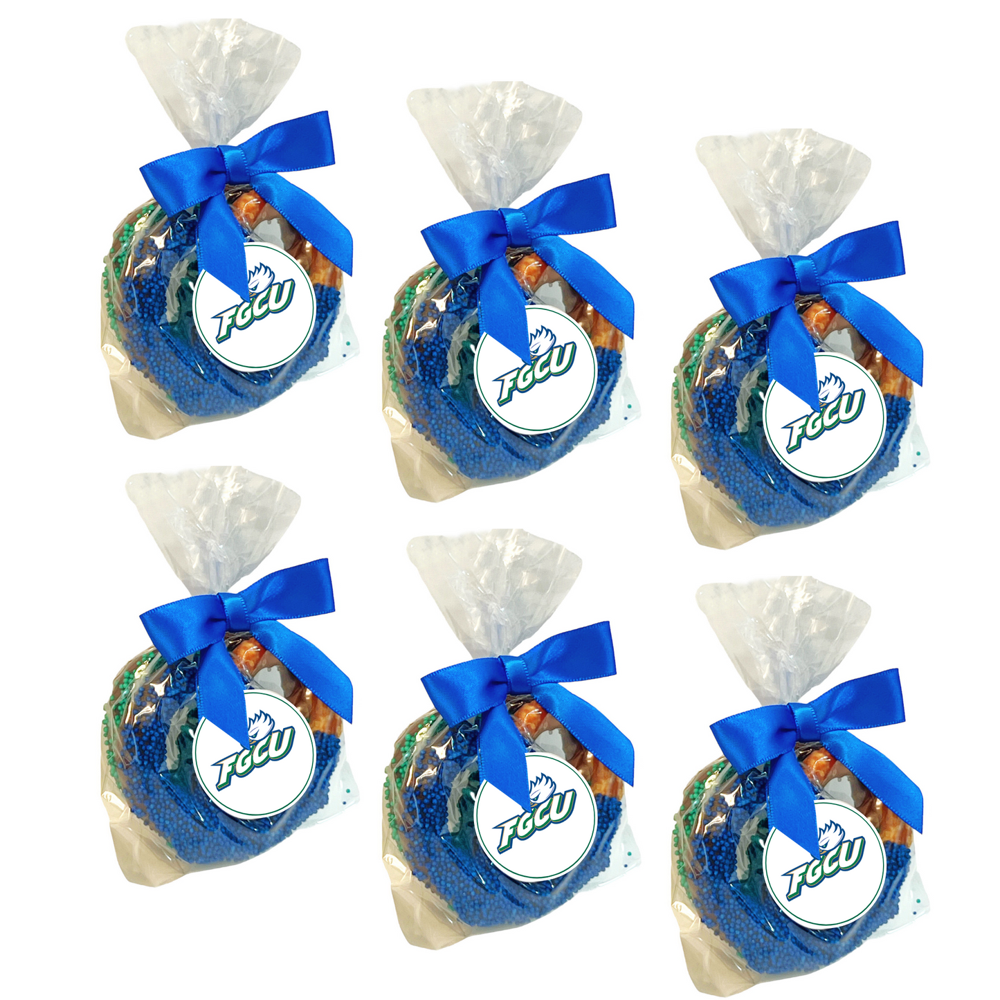 Florida Gulf Coast University Chocolate Covered Jumbo Pretzels
