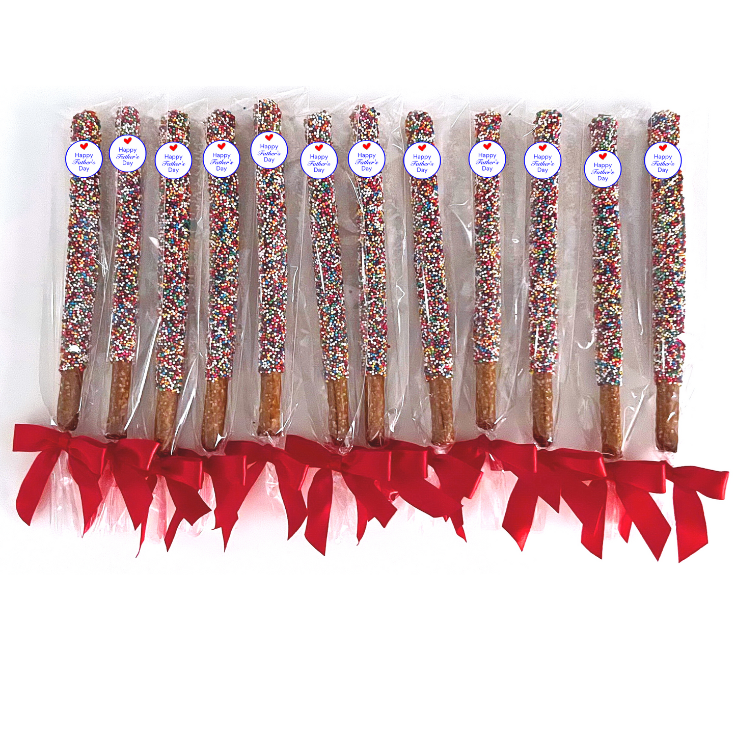 Father's Day Chocolate Covered Pretzel Rods