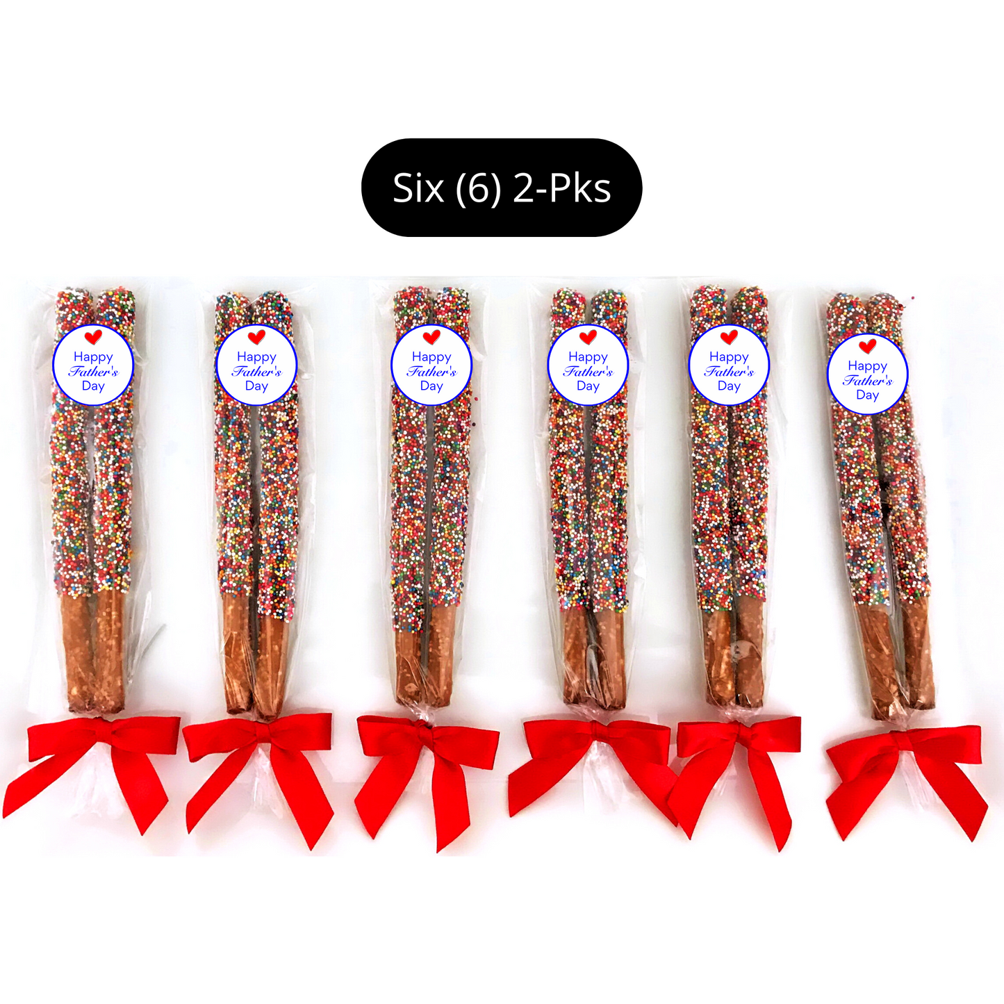 Father's Day Chocolate Covered Pretzel Rods