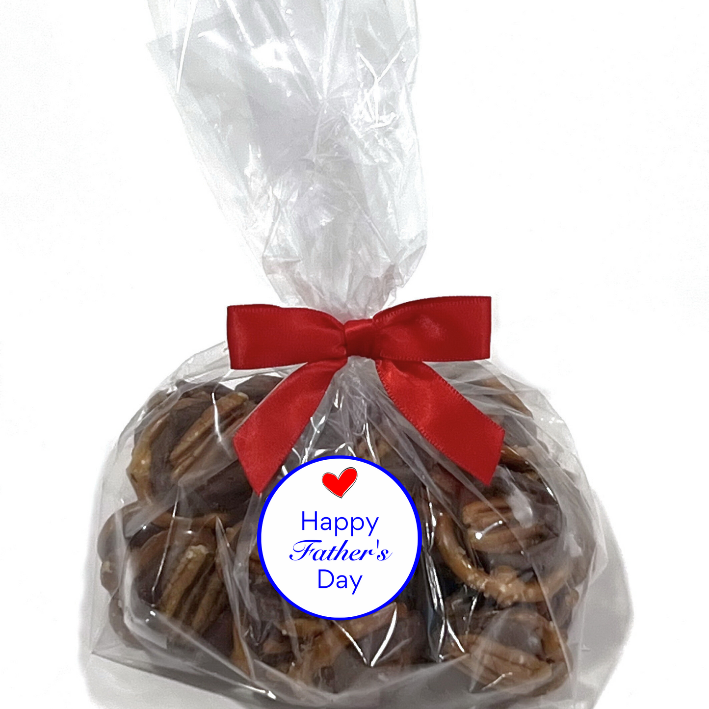 Father Day Mini Pretzel Chocolate Pecan Turtles