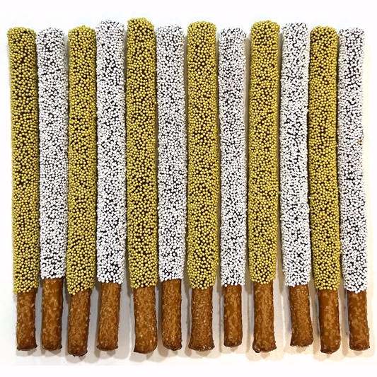 Georgia Tech Chocolate Covered Pretzel Rods