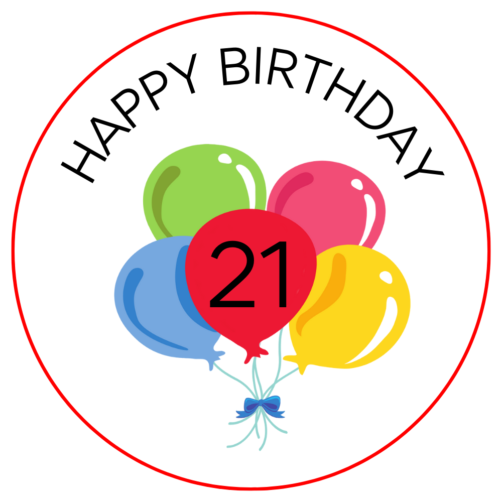 Happy Birthday Chocolate Covered Jumbo Pretzels