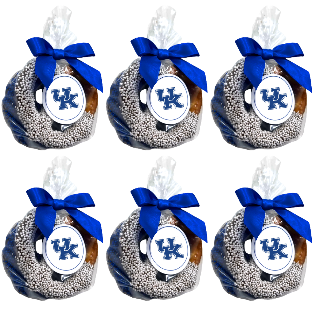 University of Kentucky Chocolate Covered Jumbo Pretzels