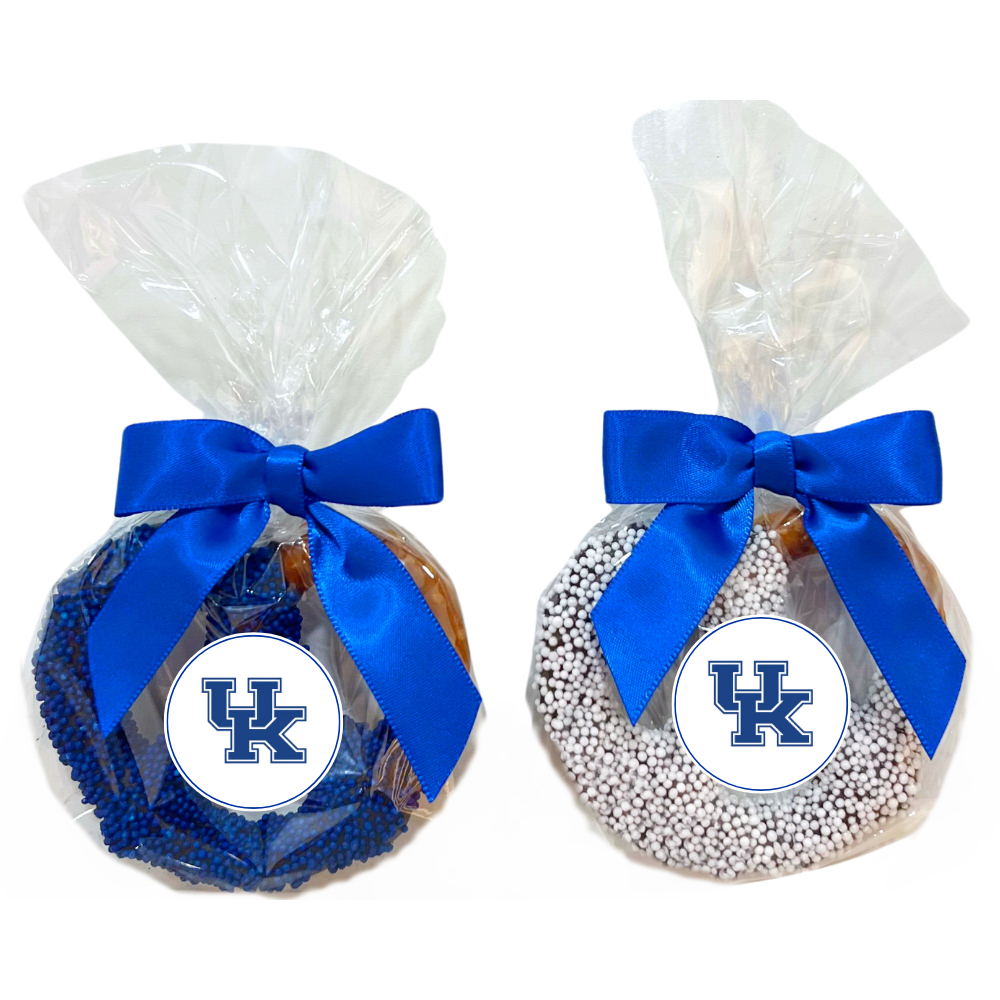 University of Kentucky Chocolate Covered Jumbo Pretzels