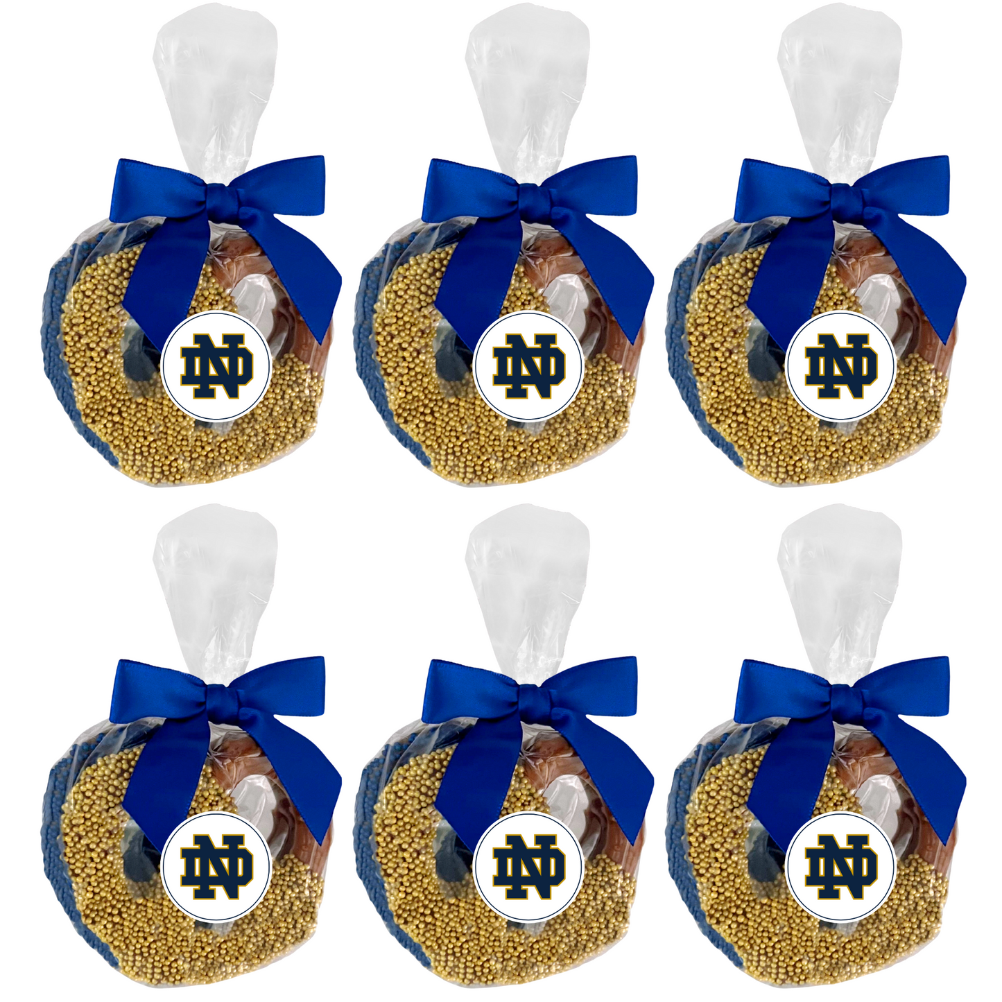 Notre Dame Chocolate Covered Jumbo Pretzels