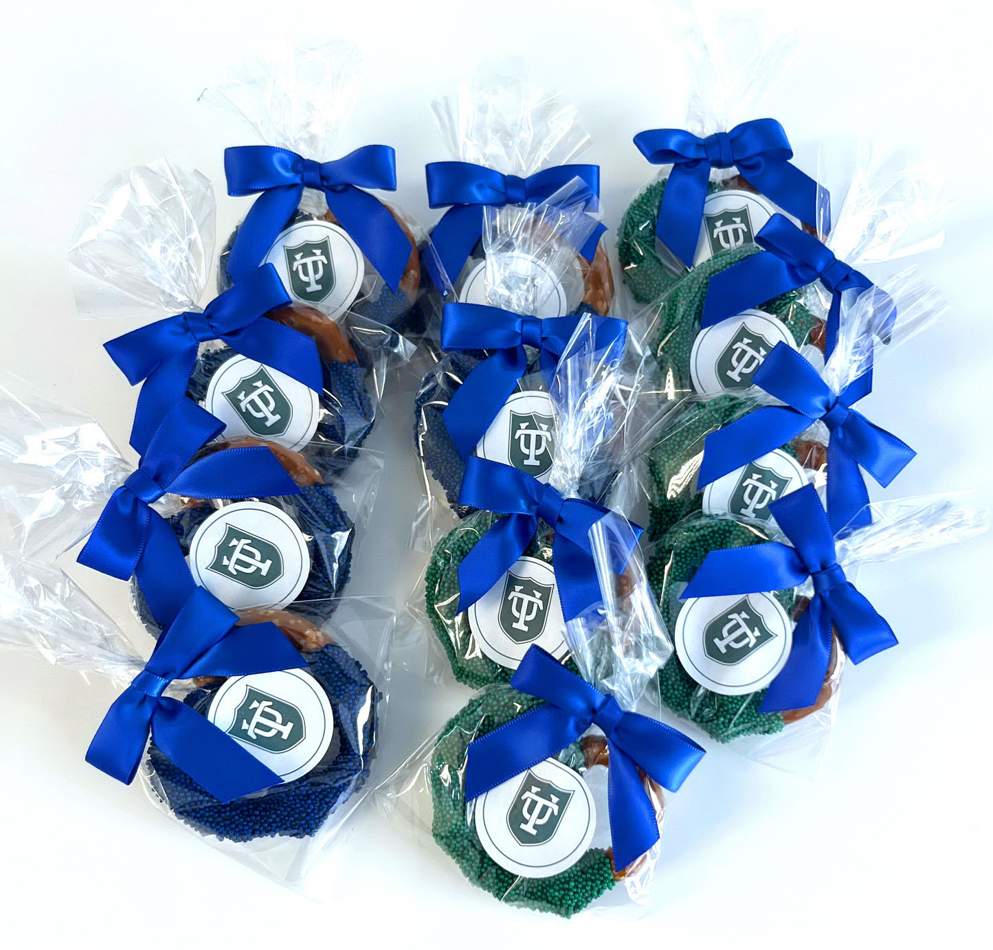 Tulane University of Chocolate Covered Jumbo Pretzels