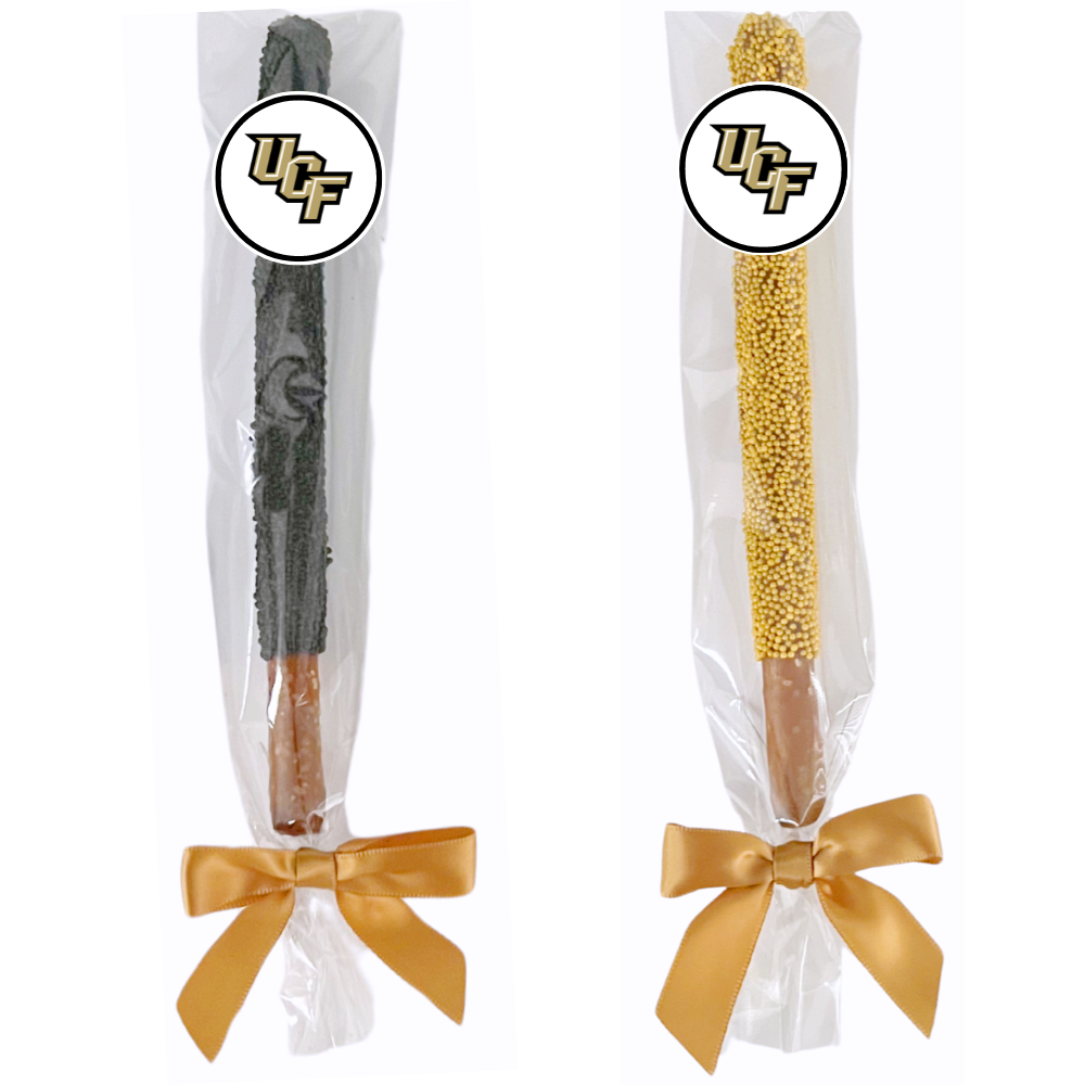 University of Central Florida Chocolate Covered Pretzel Rods