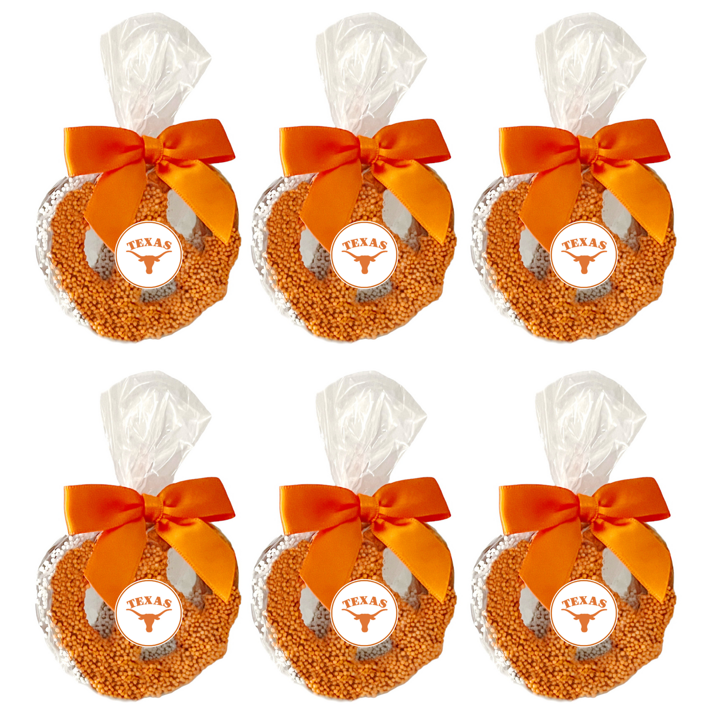 University of Texas at Austin / UT Austin Chocolate Covered Jumbo Pretzels