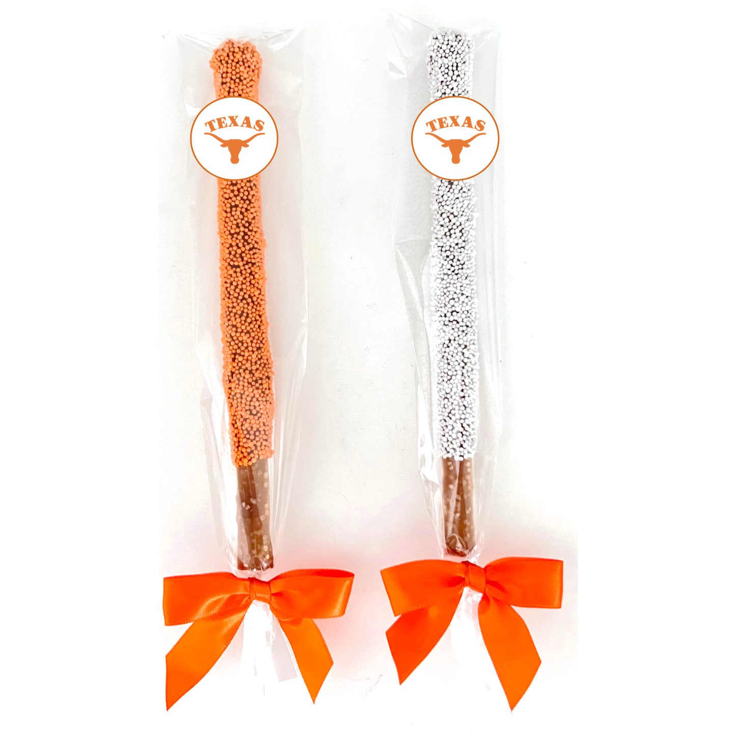University of Texas at Austin / UT Austin Chocolate Covered Pretzel Rods