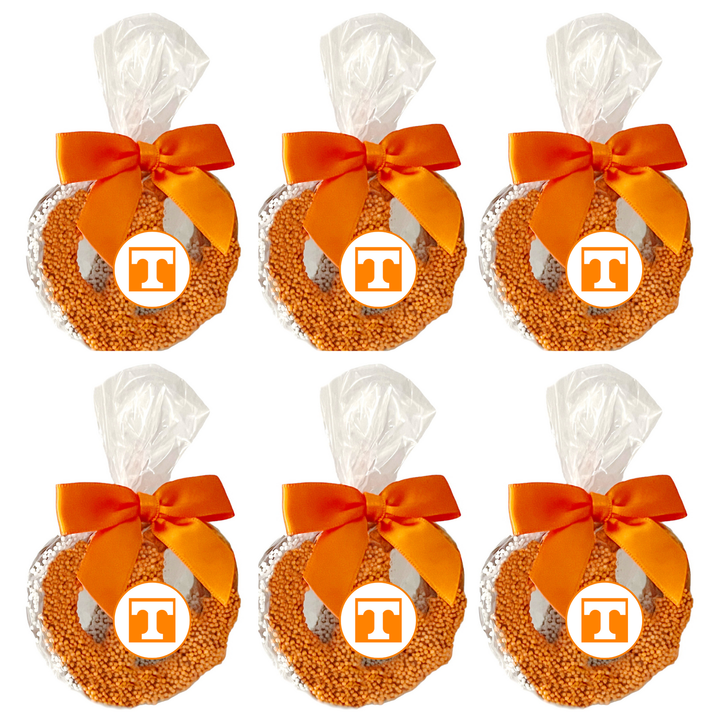 University of Tennessee Chocolate Covered Jumbo Pretzels