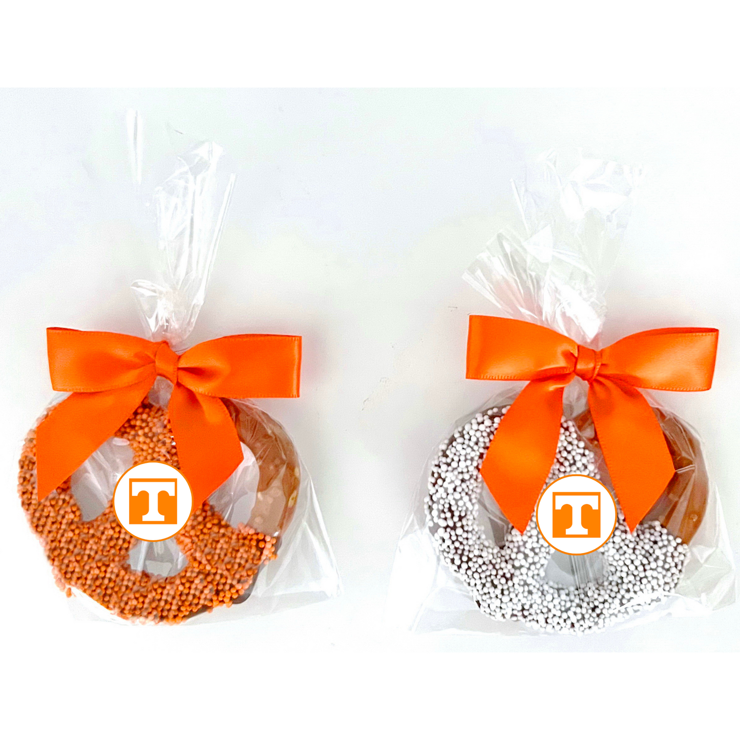 University of Tennessee Chocolate Covered Jumbo Pretzels