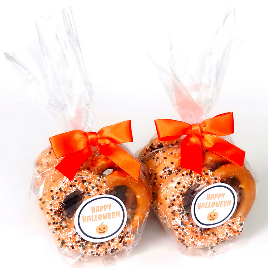 Halloween Pumpkin Spice Jumbo Pretzels - 2 LEFT!