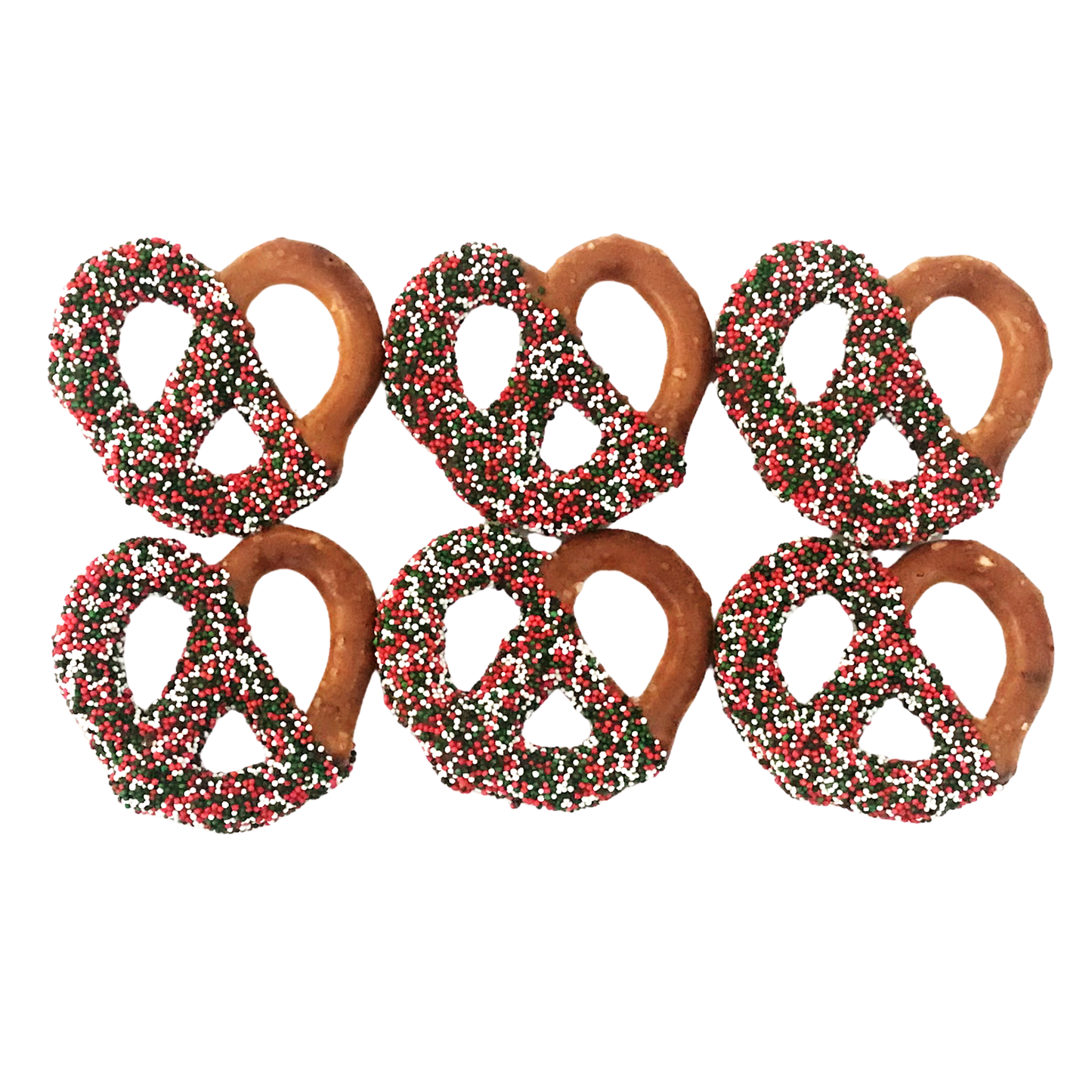 Christmas Chocolate Pretzel Gift Box