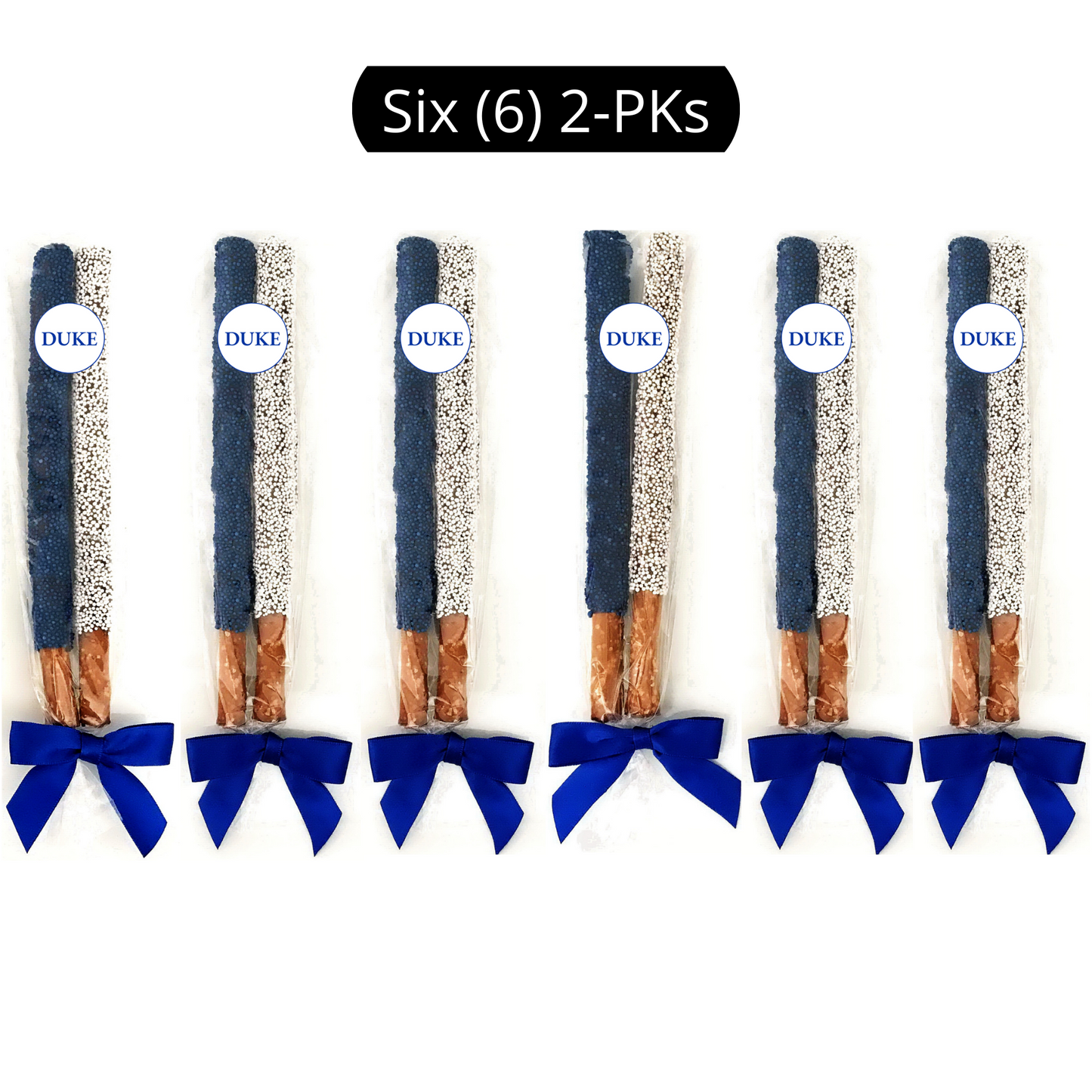 Duke University Chocolate Covered Pretzel Rods
