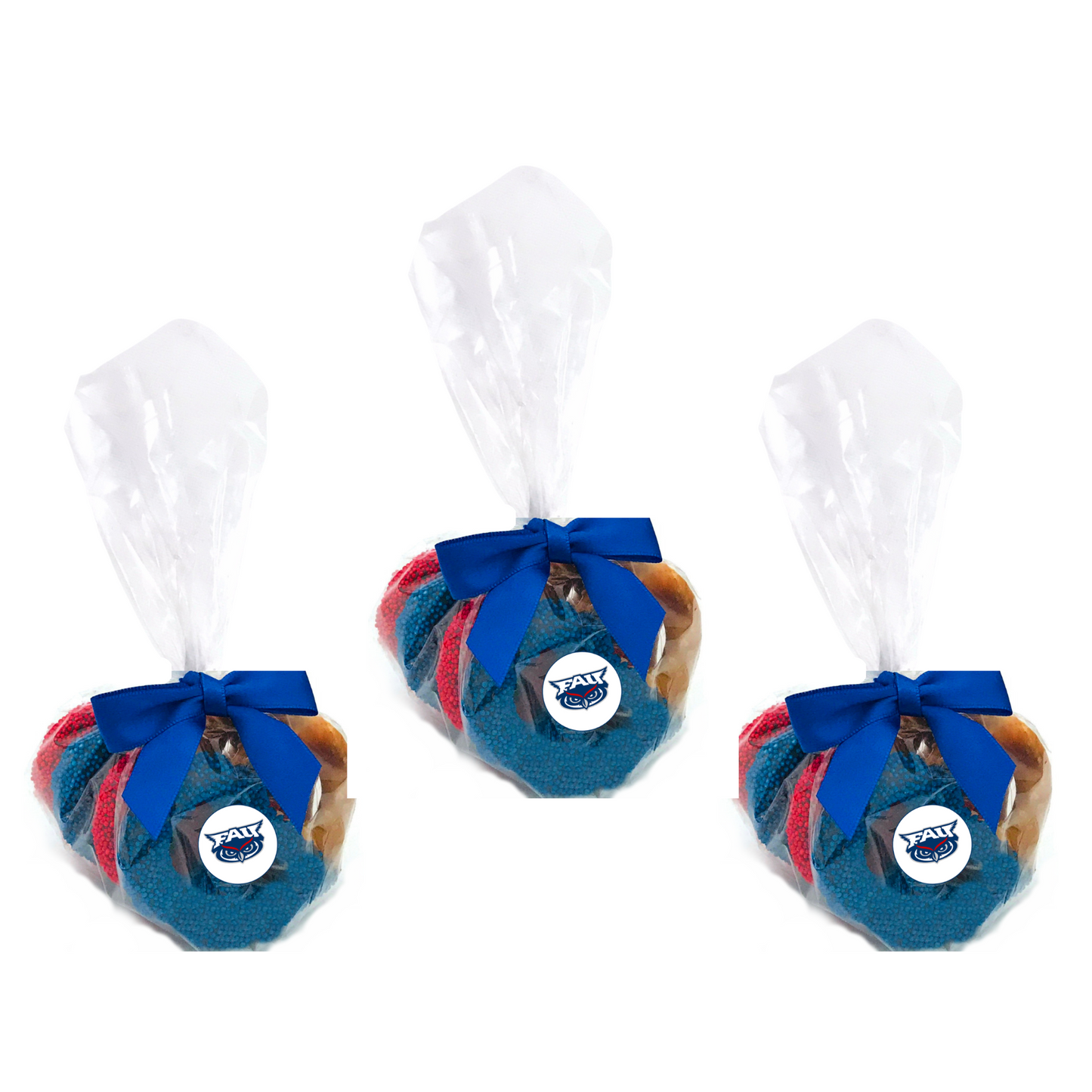 Florida Atlantic University Chocolate Covered Jumbo Pretzels