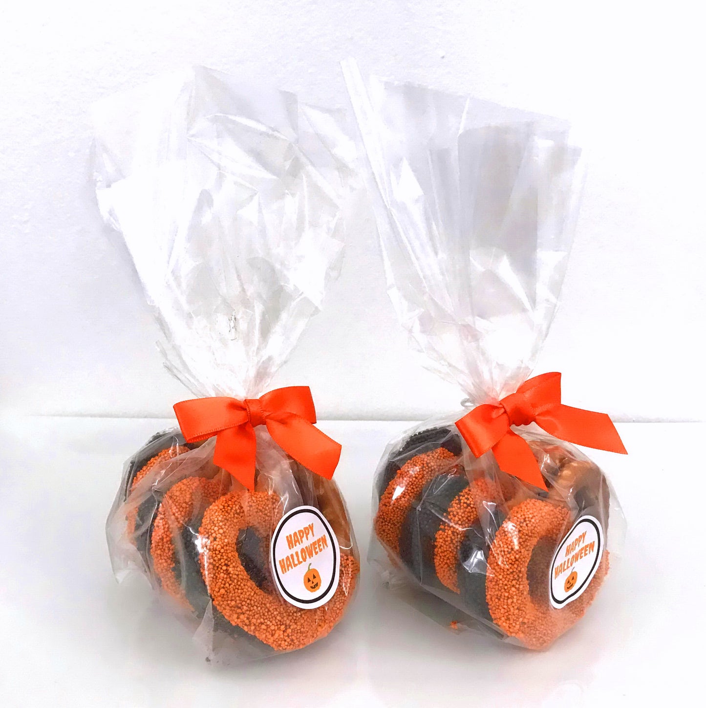 Halloween Chocolate Covered Jumbo Pretzels