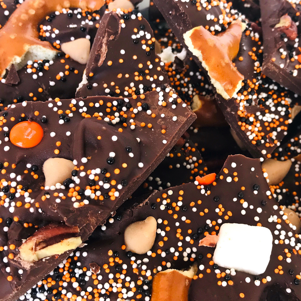 Halloween Chocolate Bark