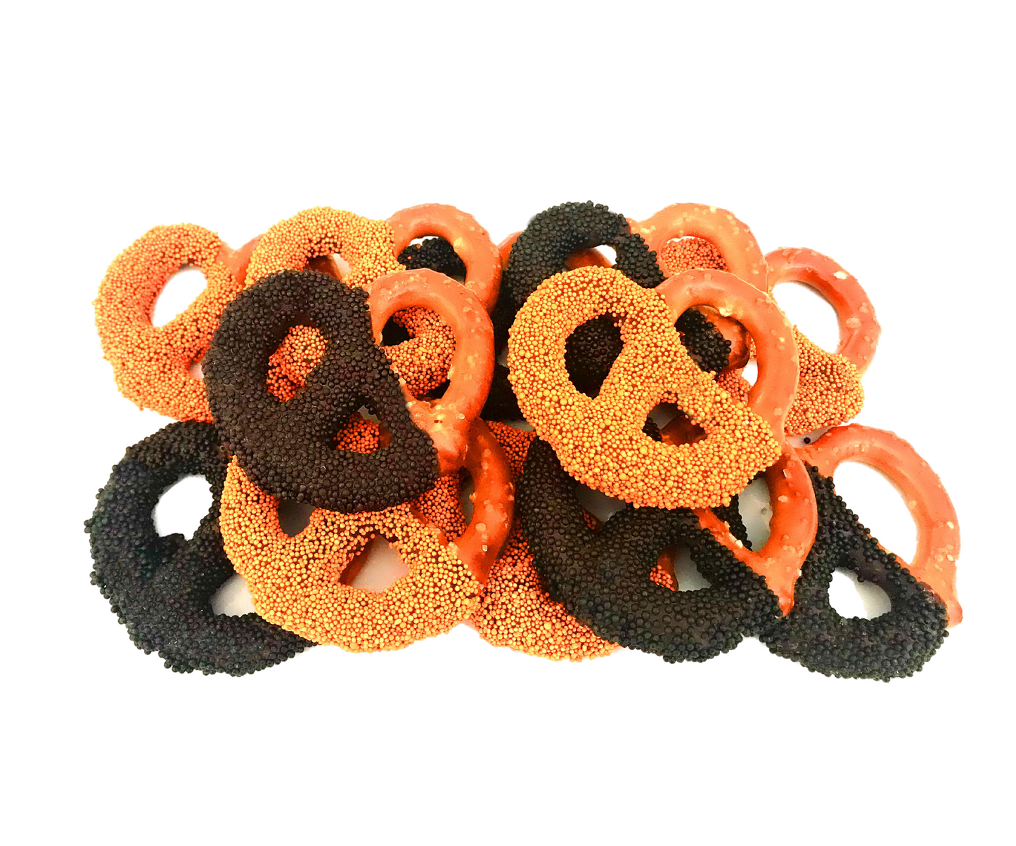Halloween Chocolate Covered Jumbo Pretzels
