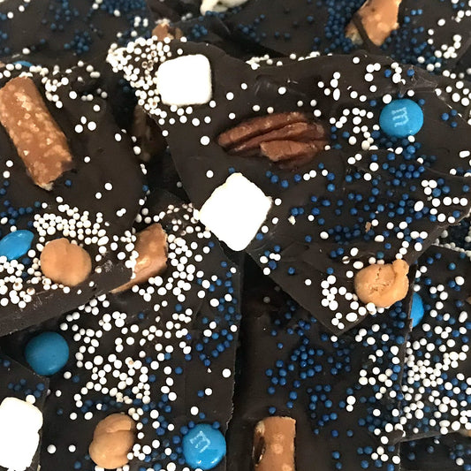 Hanukkah Chocolate Bark