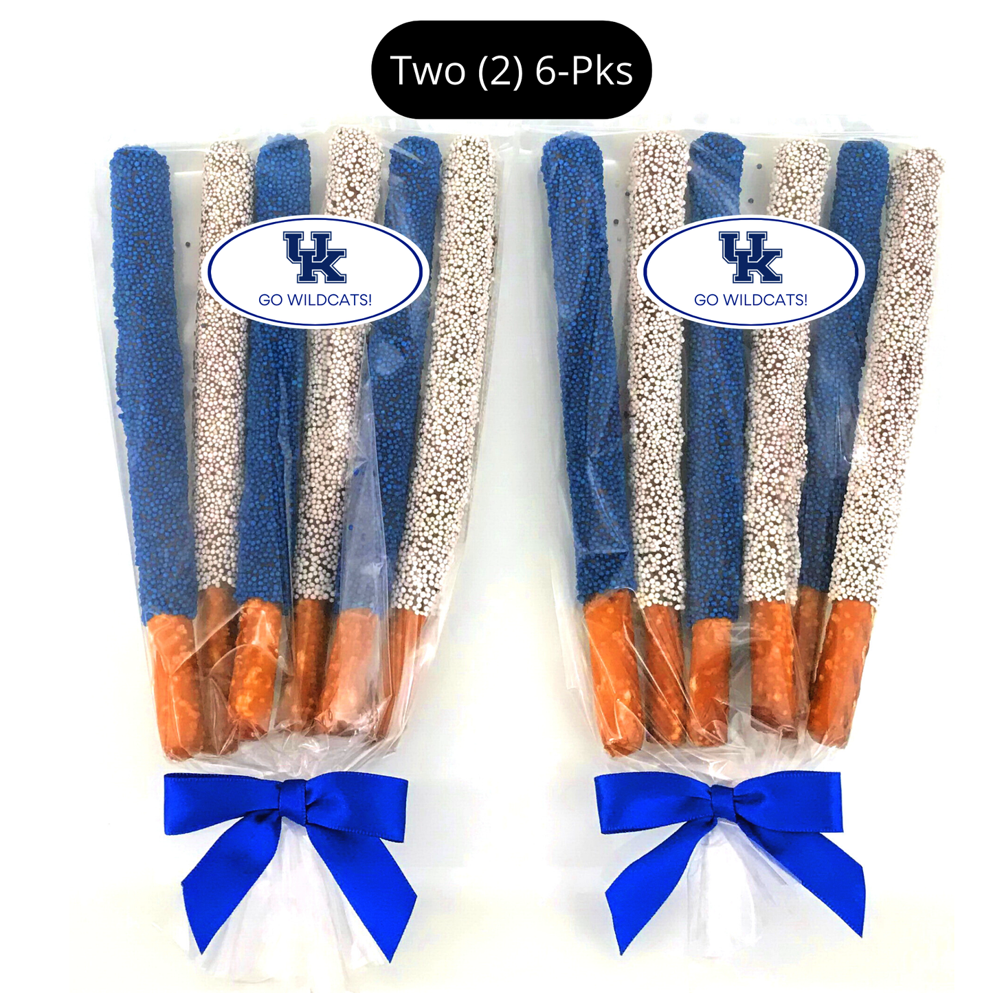 University of Kentucky Chocolate Covered Pretzel Rods