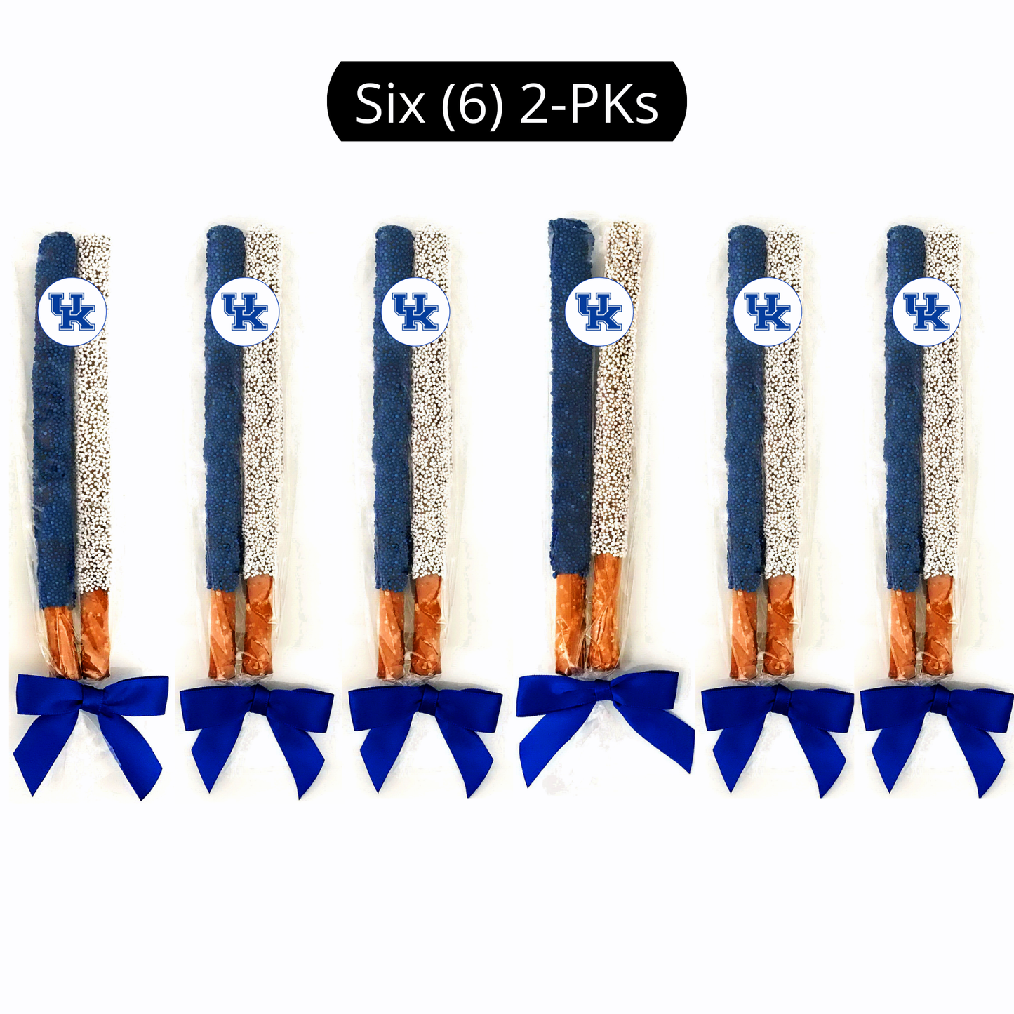 University of Kentucky Chocolate Covered Pretzel Rods