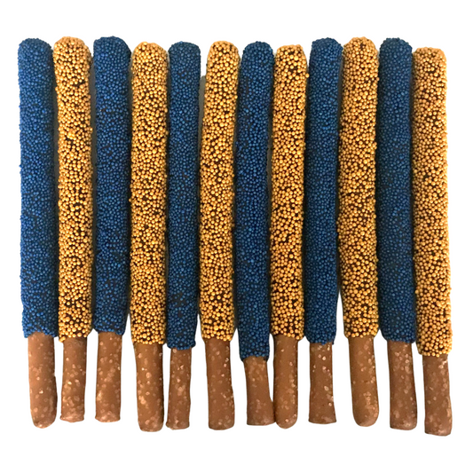 Emory University Chocolate Covered Pretzel Rods