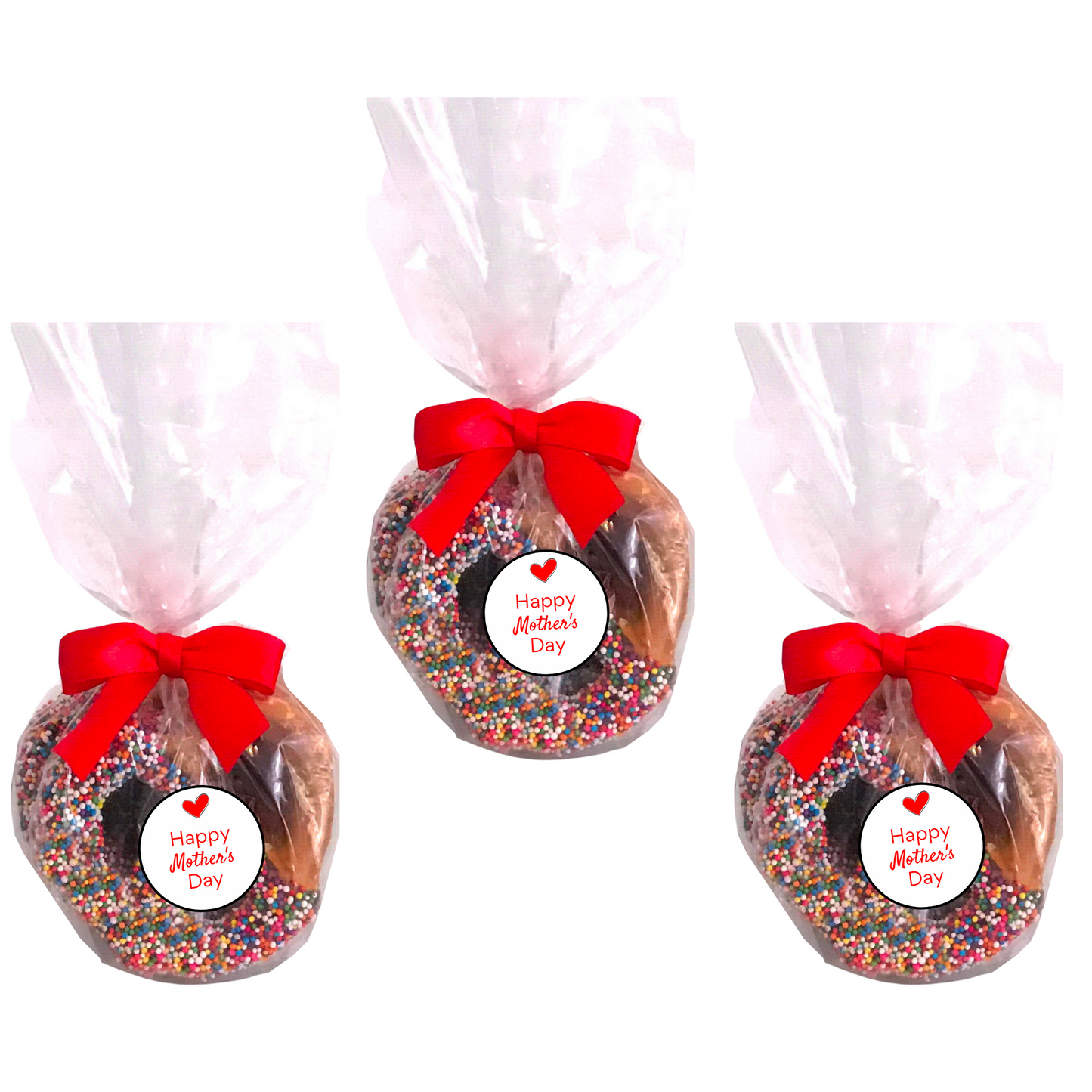Mother's Day Chocolate Covered Jumbo Pretzels