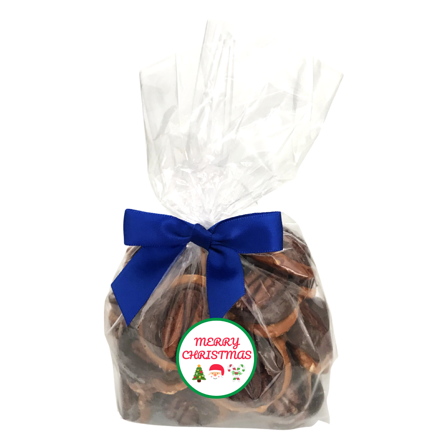 Christmas Mini Pretzel Chocolate Pecan Turtles