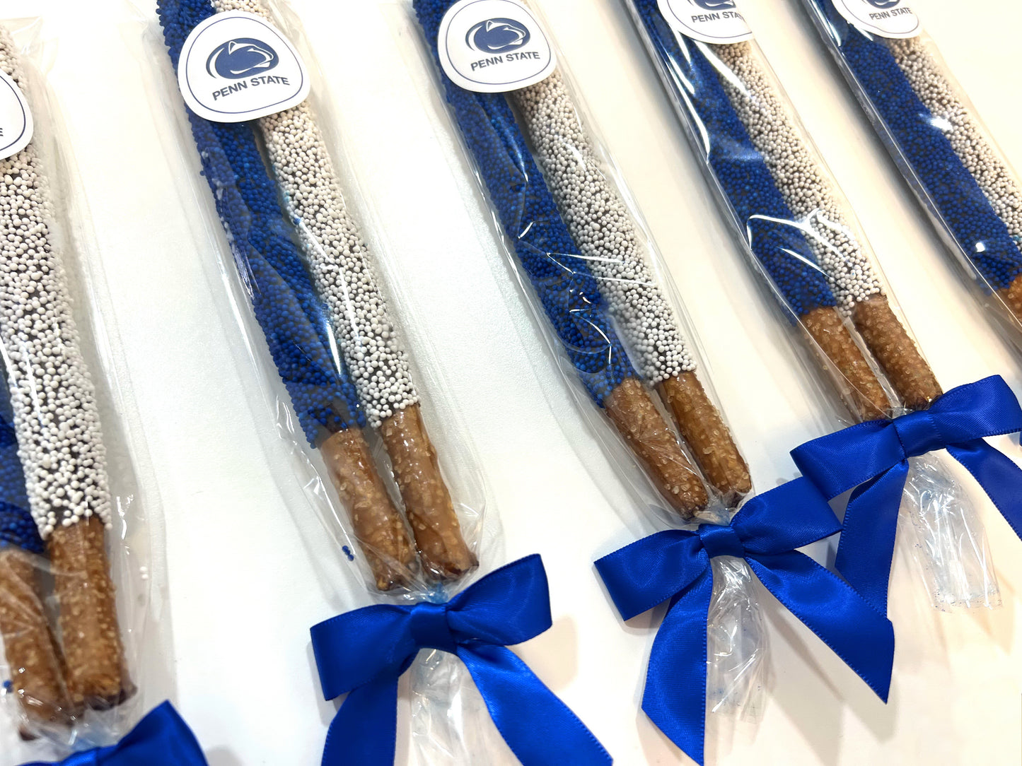 Penn State University Chocolate Covered Pretzel Rods