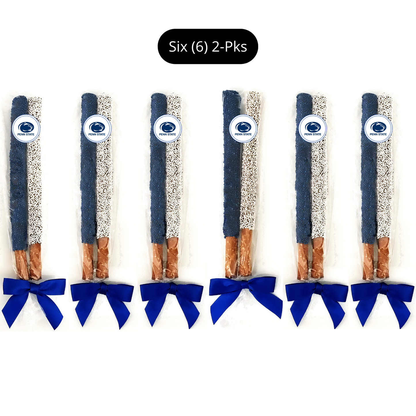 Penn State University Chocolate Covered Pretzel Rods
