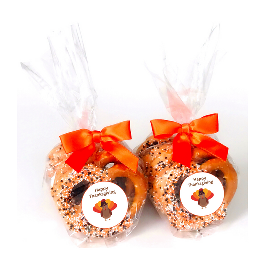 Thanksgiving Pumpkin Spice Pretzels
