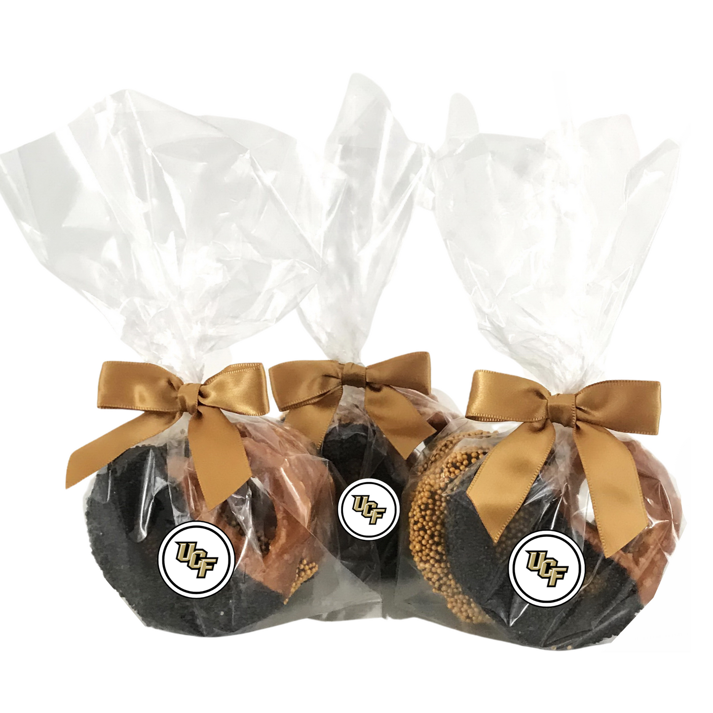 University of Central Florida Chocolate Covered Jumbo Pretzels