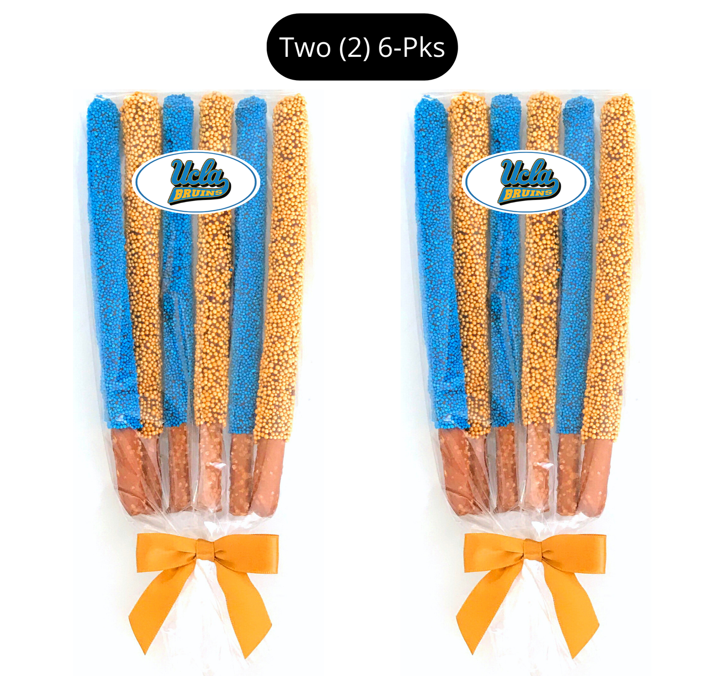 UCLA Chocolate Covered Pretzel Rods