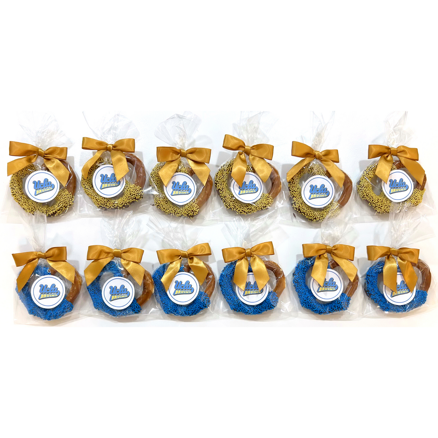 UCLA Chocolate Covered Jumbo Pretzels