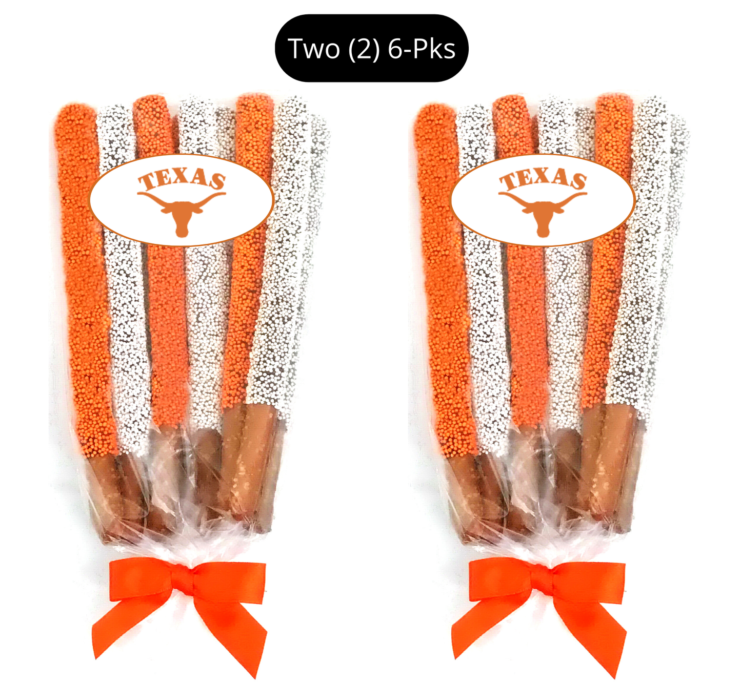 University of Texas at Austin / UT Austin Chocolate Covered Pretzel Rods