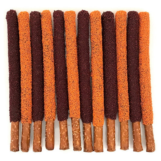 Virginia Tech Chocolate Covered Pretzel Rods