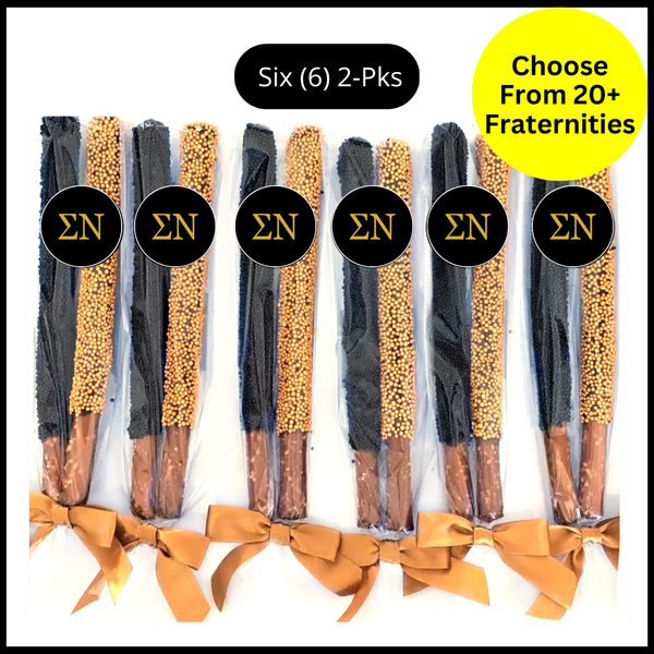 Fraternity Chocolate Covered Pretzel Rods