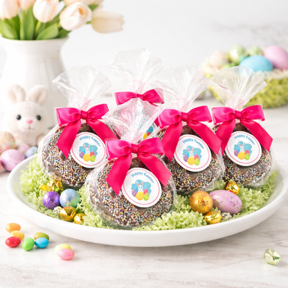 Easter Chocolate Covered Jumbo Pretzels - Pastel